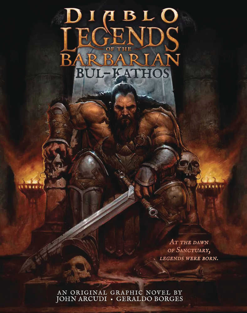 Diablo Legends Of The Barbarian Graphic Novel Bul Kathos