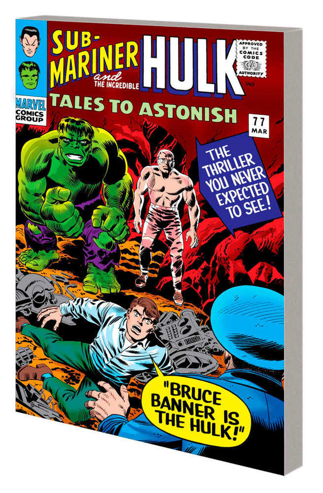 MIGHTY MMW The Incredible Hulk Volume. 3 - Less Than Monster, More Than Man [Direct Market Only]