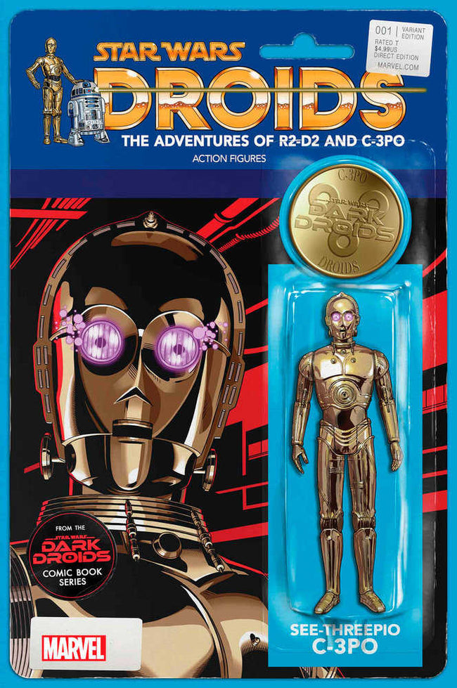 Star Wars: Dark Droids 1 John Tyler Christopher Action Figure Variant [Dd]