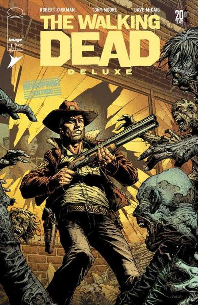 Walking Dead Deluxe #1 Newsprint Edition (One Shot) David Finch And Dave Mccaig (Mature)