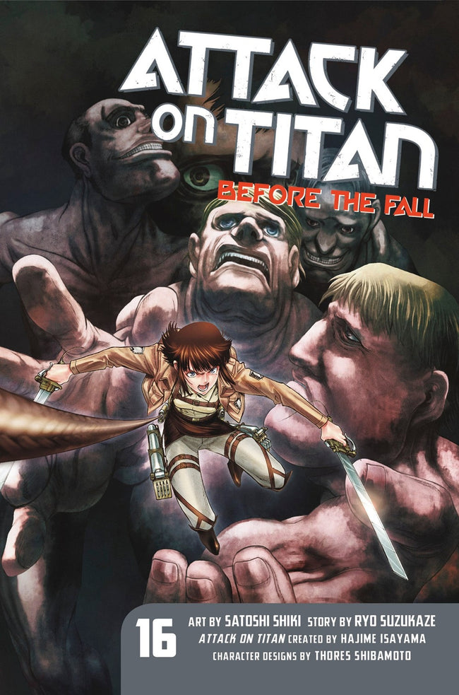 Attack on titan before the fall 16