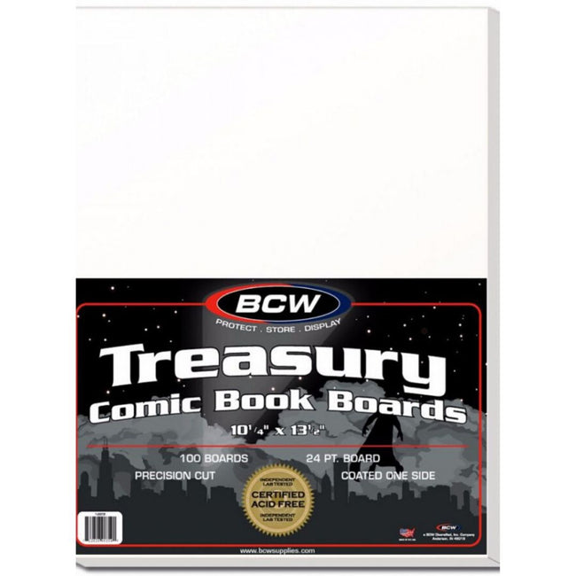 BCW TREASURY SIZE COMIC BOOK BOARDS
