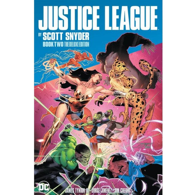 JUSTICE LEAGUE BY SCOTT SNYDER BOOK TWO DELUXE EDITION HC