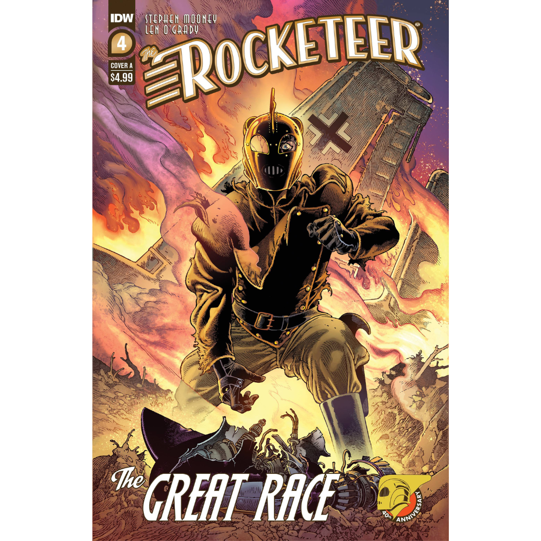 ROCKETEER THE GREAT RACE #4 (OF 4) CVR A RODRIGUEZ