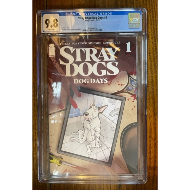 STRAY DOGS DOG DAYS #1 CGC GRADED (9.8)