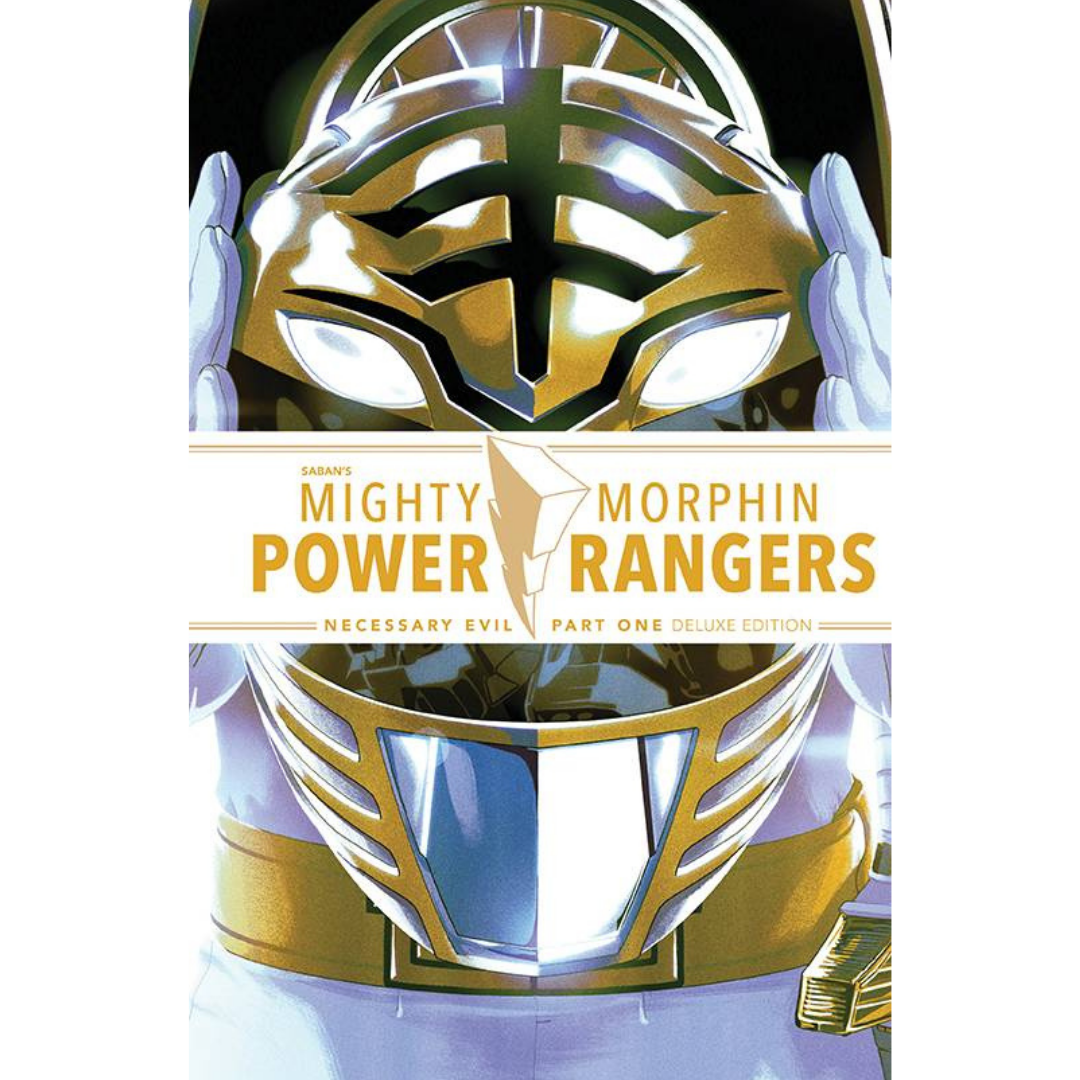 MIGHTY MORPHIN POWER RANGERS NECESSARY EVIL DLX ED HC PT 01