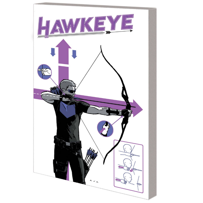 HAWKEYE BY FRACTION AJA TP SAGA BARTON BISHOP AJA DM VAR
