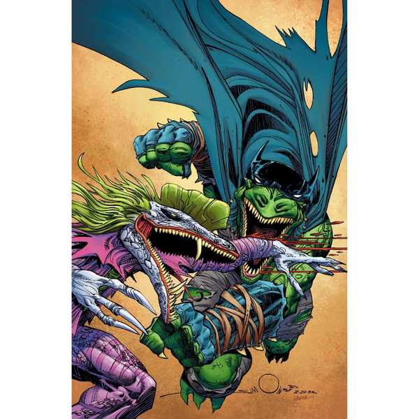 JURASSIC LEAGUE #1 (OF 6) CVR C INC 1:25 WALTER SIMONSON MEGALUSTRE DINO SKIN CARD STOCK VAR