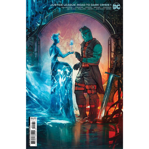 JUSTICE LEAGUE ROAD TO DARK CRISIS #1 (ONE SHOT) 1:25 RAFAEL SARMENTO CARD STOCK VAR