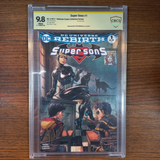 SUPER SONS #1 CBCS GRADED SIGNED TYLER KIRKHAM (9.8)