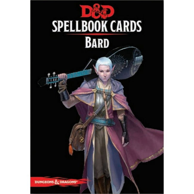 DUNGEONS AND DRAGONS - Spellbook Cards Bard Deck (110 Cards)