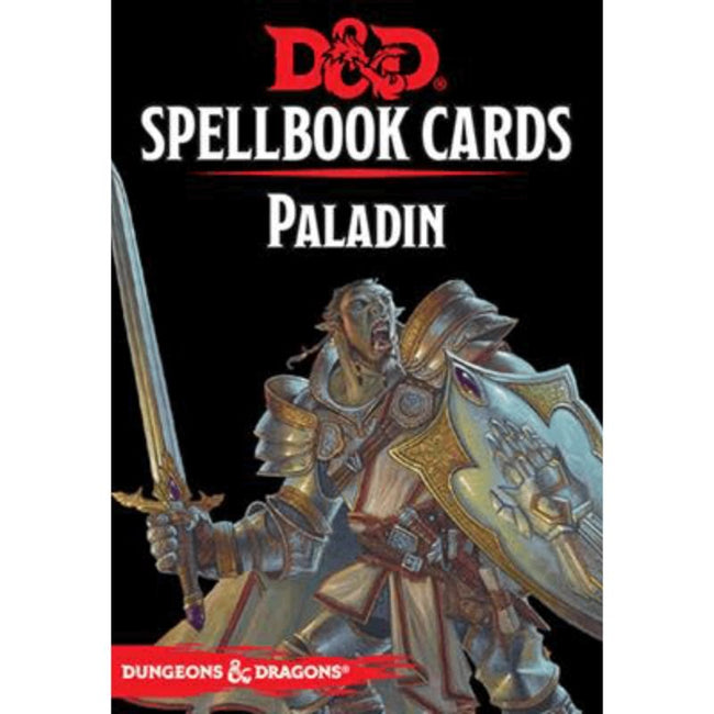 DUNGEONS AND DRAGONS - Spellbook Cards Paladin Deck (69 Cards)