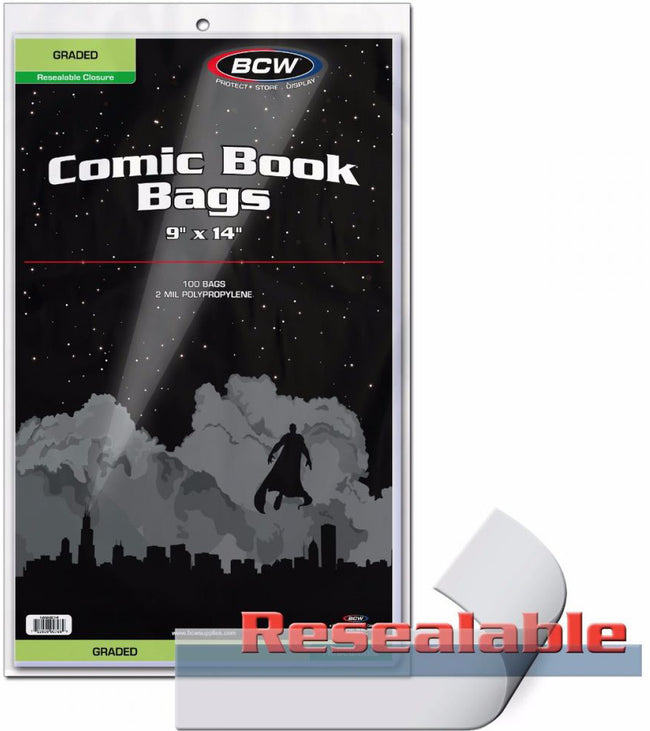 Mylar Comic Bags - 4 Mil  Shop Current Comic Mylar Bags - BCW Supplies