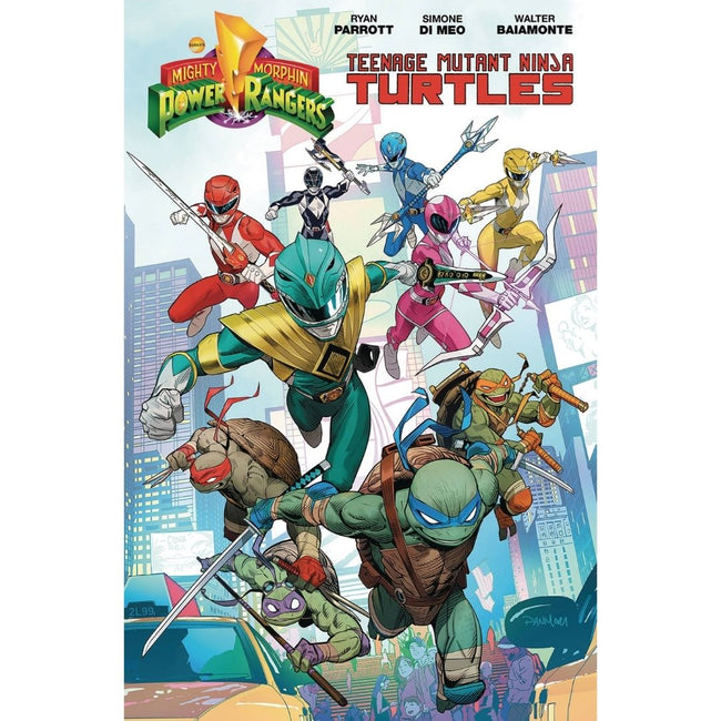 POWER RANGERS TEENAGE MUTANT NINJA TURTLES TP