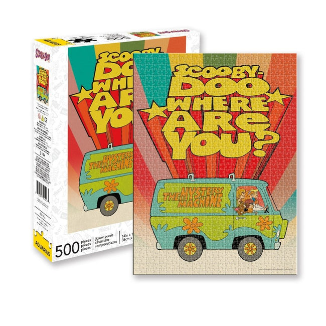 Aquarius Puzzle Scooby Doo Where Are You? The Mystery Machine Puzzle 500 pieces