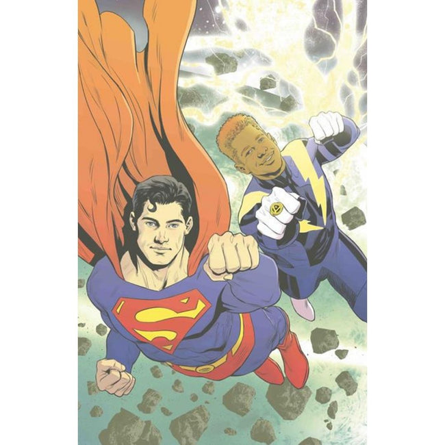 JUSTICE LEAGUE VS THE LEGION OF SUPER-HEROES #1 (OF 6) CVR B TRAVIS MOORE CARD STOCK VAR